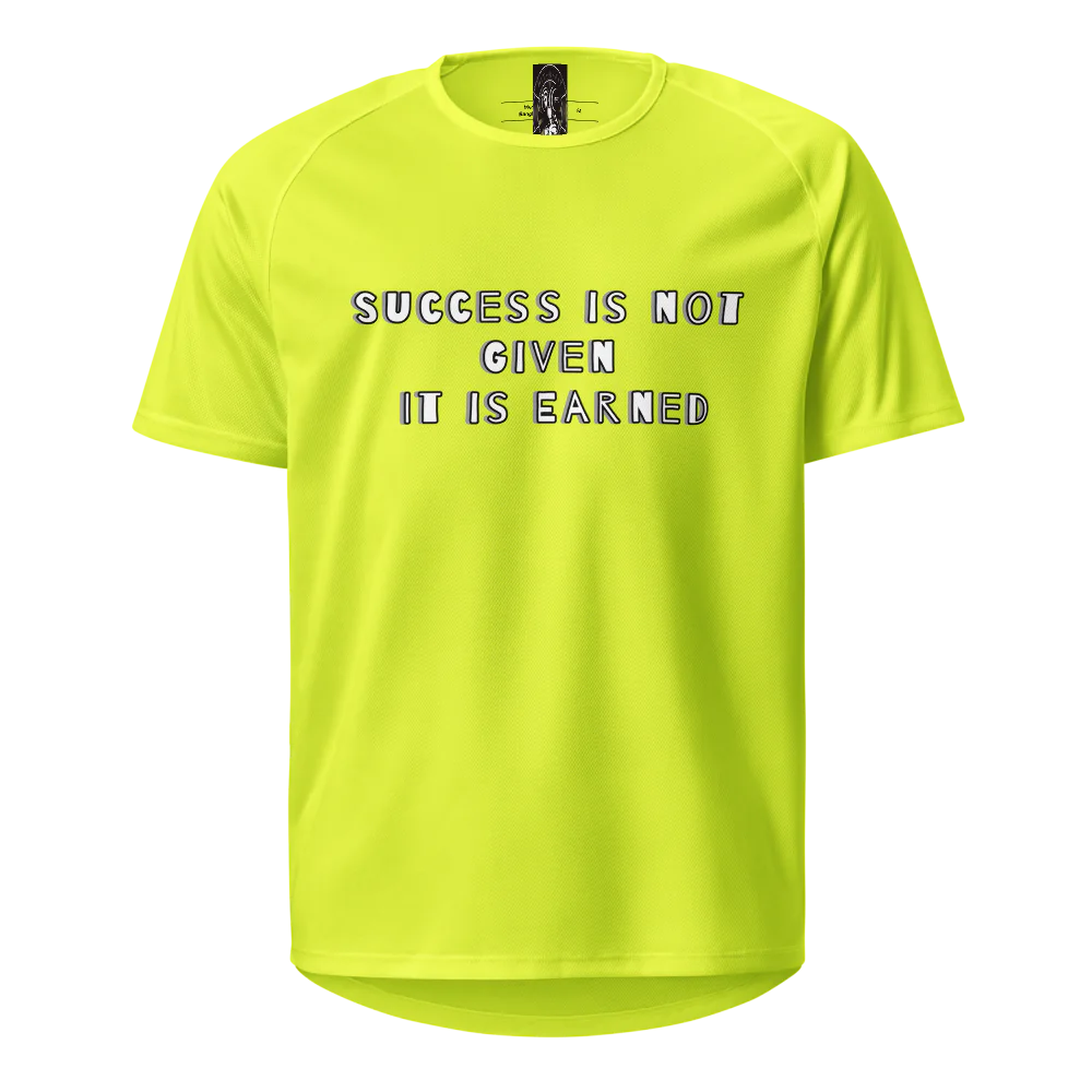 Sports Jersey | Success is Earned