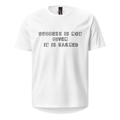 Sports Jersey | Success is Earned