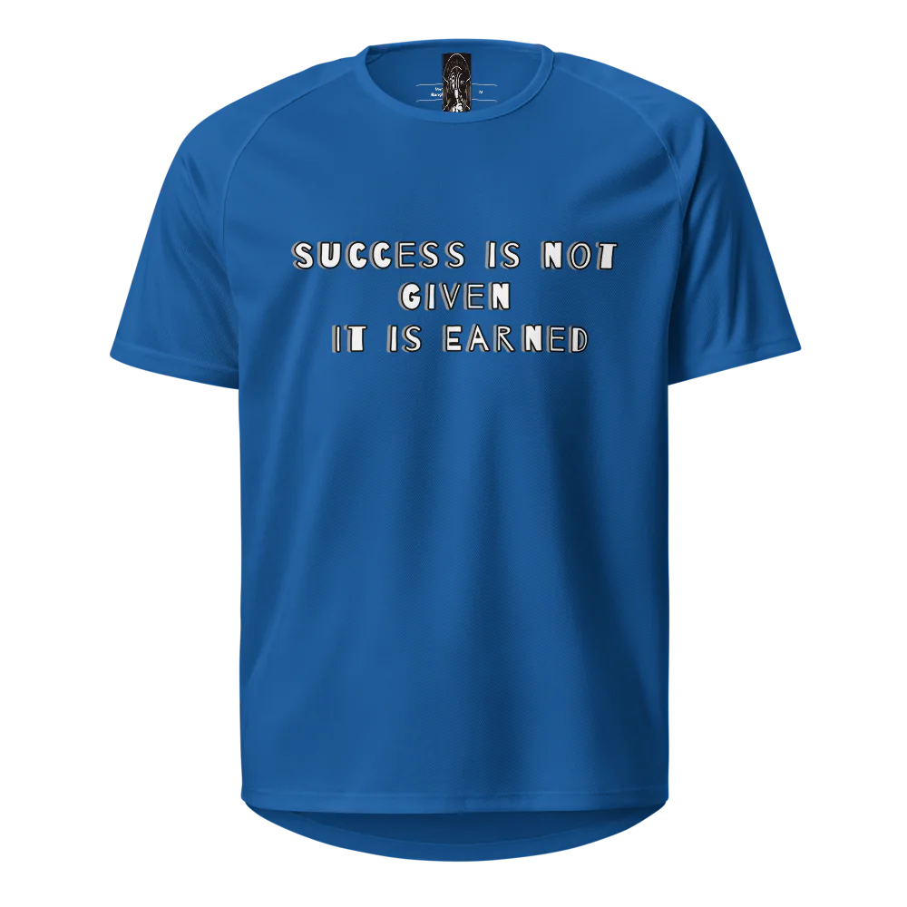 Sports Jersey | Success is Earned