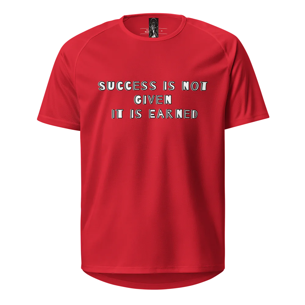 Sports Jersey | Success is Earned