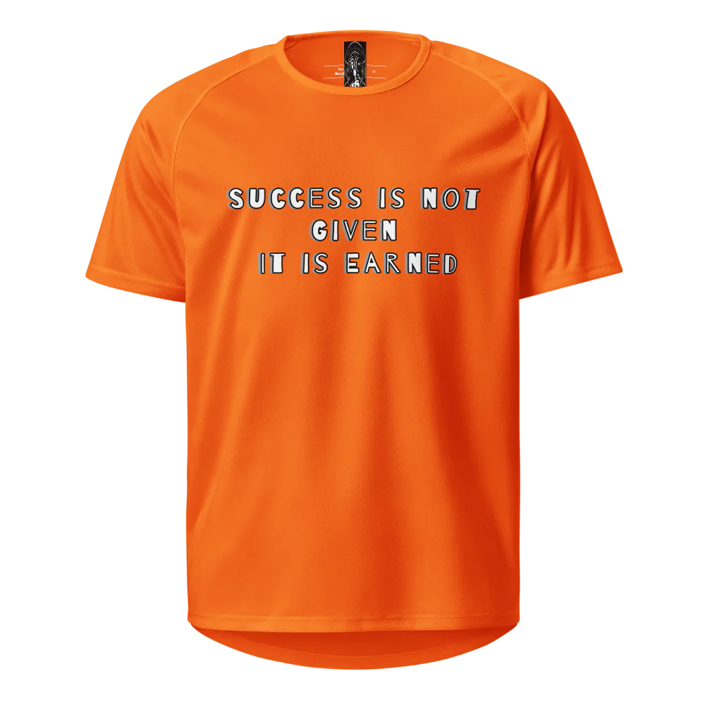 Sports Jersey | Success is Earned