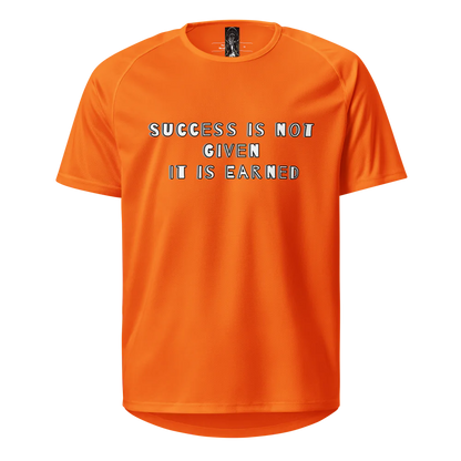 Sports Jersey | Success is Earned